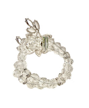Load image into Gallery viewer, One-Of-A-Kind Vintage Couture Czech Crystal Leaf Bracelet