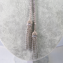 Load image into Gallery viewer, Pure As Passion Diamontage™ 6.84 Carat Tassel Necklace &amp; Back Jewelry
