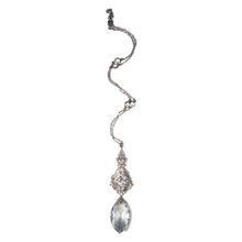 Load image into Gallery viewer, Navette Drop Filigree Necklace