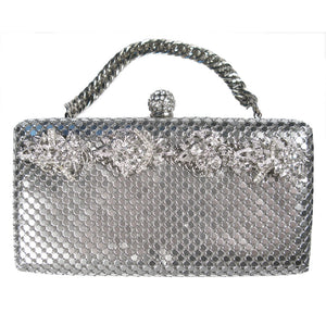 One-Of-A-Kind Couture ChainMail Bouquet Clutch