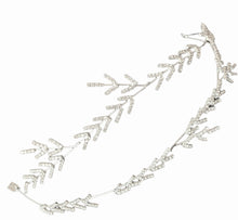 Load image into Gallery viewer, Deco Leaf Tiara Headpiece