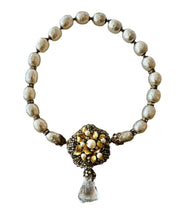 Load image into Gallery viewer, One-Of-A-Kind Vintage Couture Haskell Baroque Pearl Drop Necklace