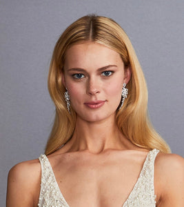 Bow Baguette Waterfall Diamontage™ 9.85 Carat Earrings