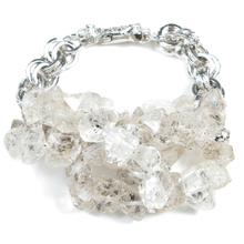 Load image into Gallery viewer, Herkimer Diamond Island Dreamscape Bracelet