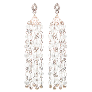 One-Of-A-Kind Sterling Chandelier Celebration Earrings