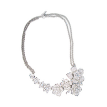 Load image into Gallery viewer, Cascading Orchid Heirloom Necklace
