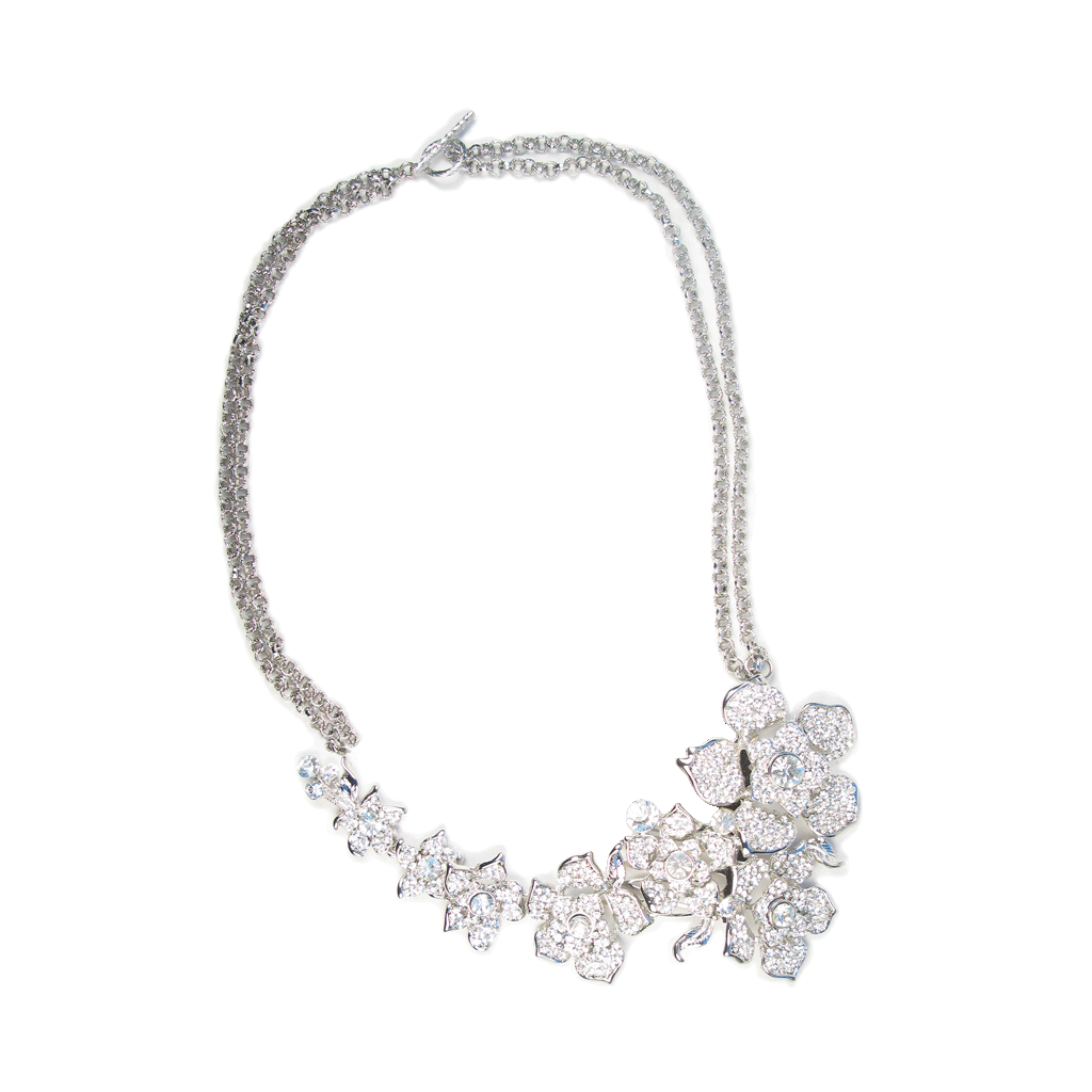 Cascading Floral Heirloom Necklace