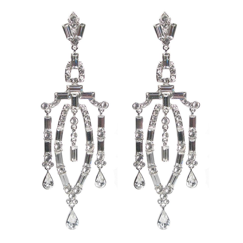 Margaret Rowe Deco Sculptura Earrings