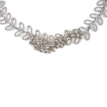 Load image into Gallery viewer, One-Of-A-Kind Nouveau Laurel Leaf Filigree Tiara Headpiece &amp; Sash
