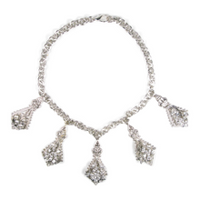 Load image into Gallery viewer, One-Of-A-Kind Nouveau Quintet Necklace