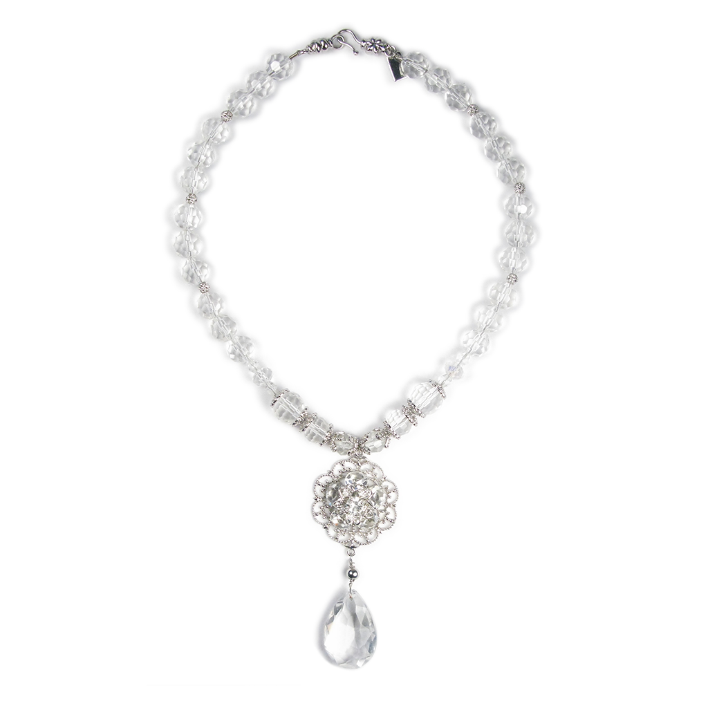 Vintage Pendant Drop Necklace