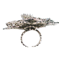 Load image into Gallery viewer, Margaret Rowe Nouveau Leaf Ring