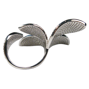 Margaret Rowe Pavé Leaf Diamontage™ 1.2 Carat Ring