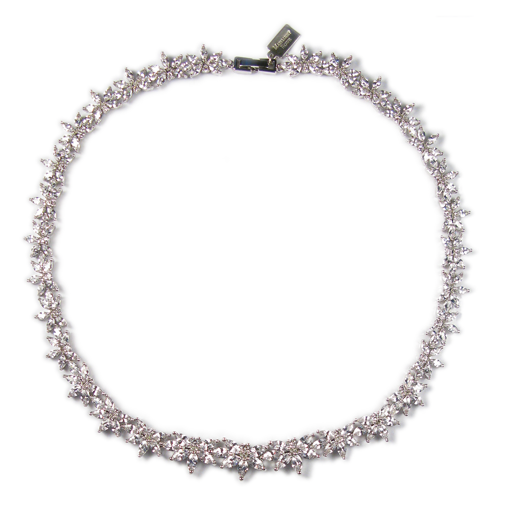 Marquise Leaf Diamontage™ 19.2 Carat Necklace