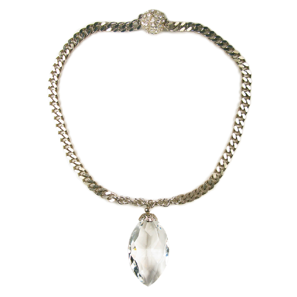 One-Of-A-Kind Nouveau Moonlight Rendezvous Necklace