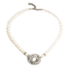Load image into Gallery viewer, Luminous Pearl Pendant Necklace