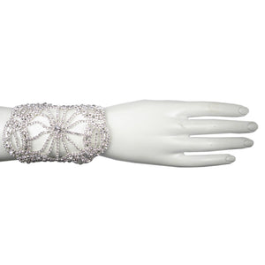 One-Of-A-Kind Center of the Universe Spiral Cuff Bracelet