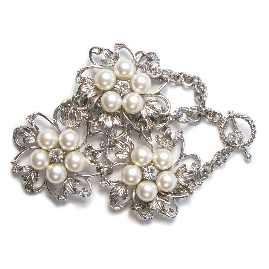 Pearl Filigree Bracelet