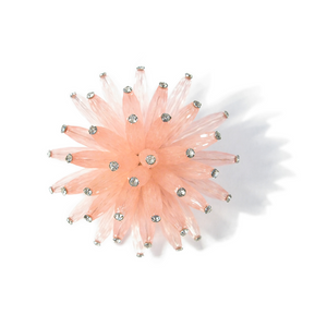 Pale Pink Sea Anemone Boutonniére / Lapel Pin