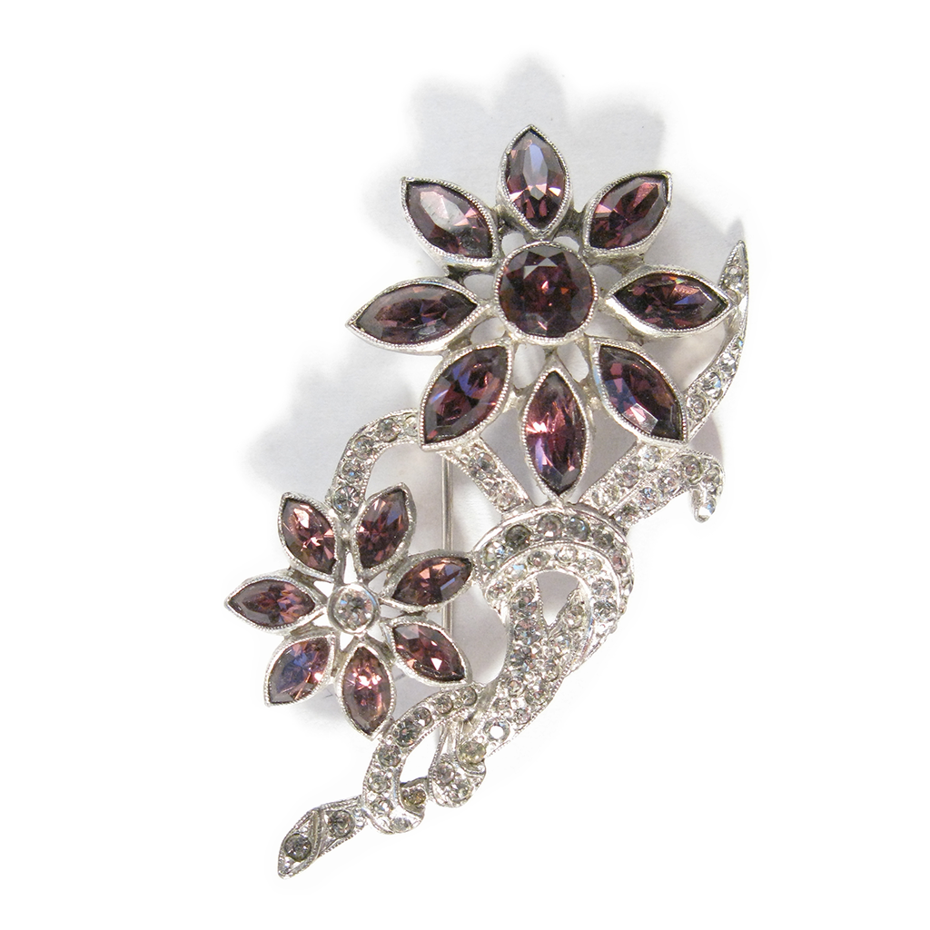 Violet Marquise Boutonniére