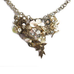 One-Of-A-Kind Estate Haskell Cluster Necklace