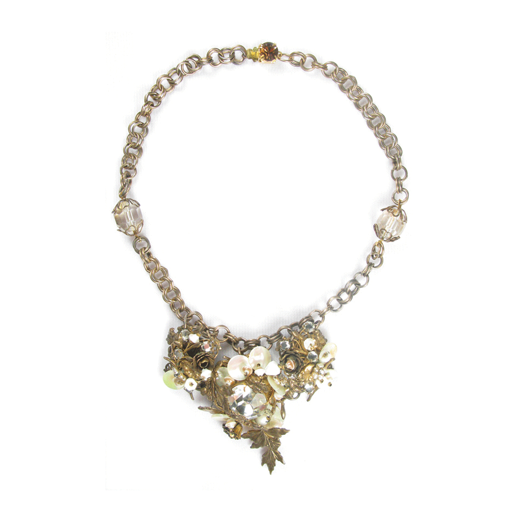 One-Of-A-Kind Estate Haskell Cluster Necklace