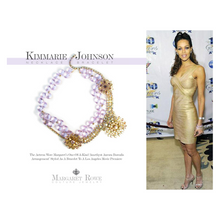 Load image into Gallery viewer, One-Of-A-Kind Estate Violet Cluster Necklace