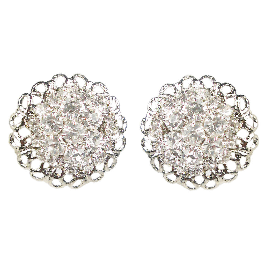 Czech Crystal Filigree Earrings