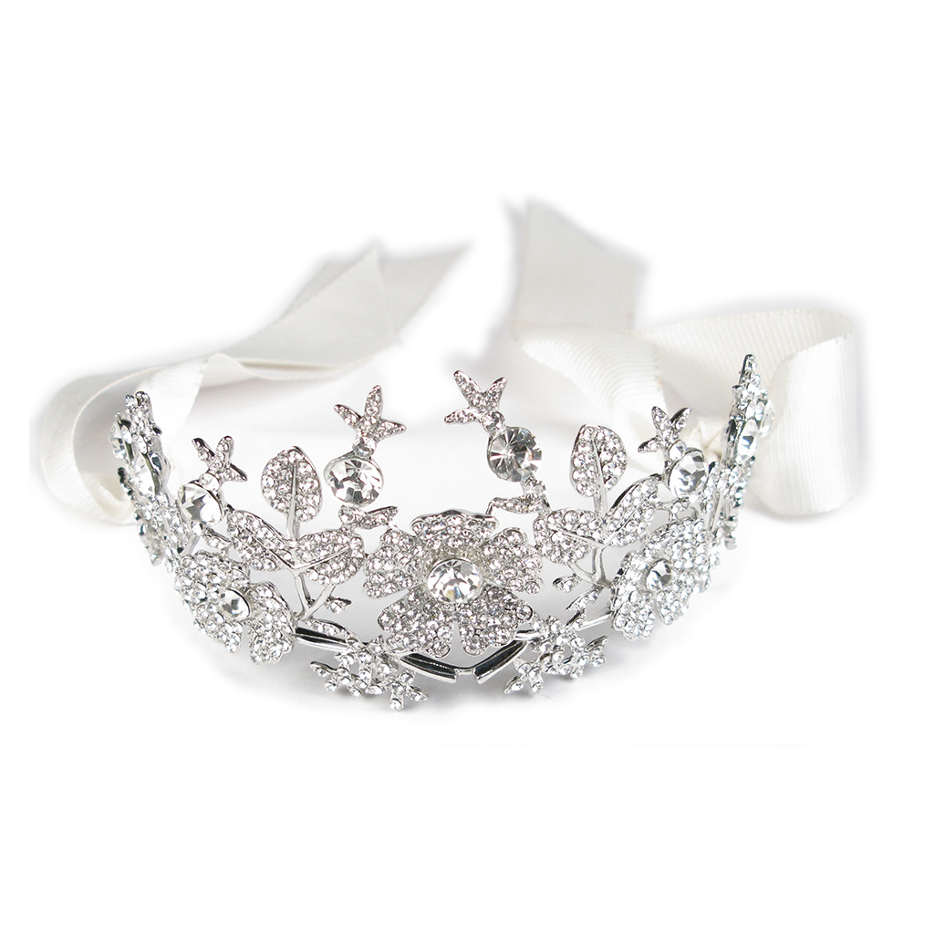 Enchanted Flora Heirloom Tiara Crown