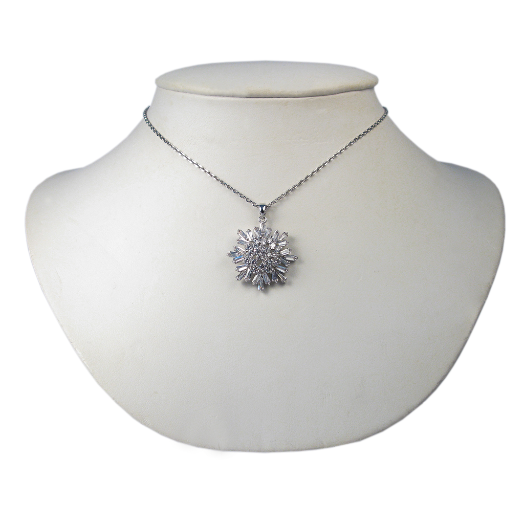Baguette Skycrystal Diamontage™ 3.6 Carat Necklace