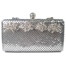Load image into Gallery viewer, One-Of-A-Kind Couture ChainMail Bouquet Clutch