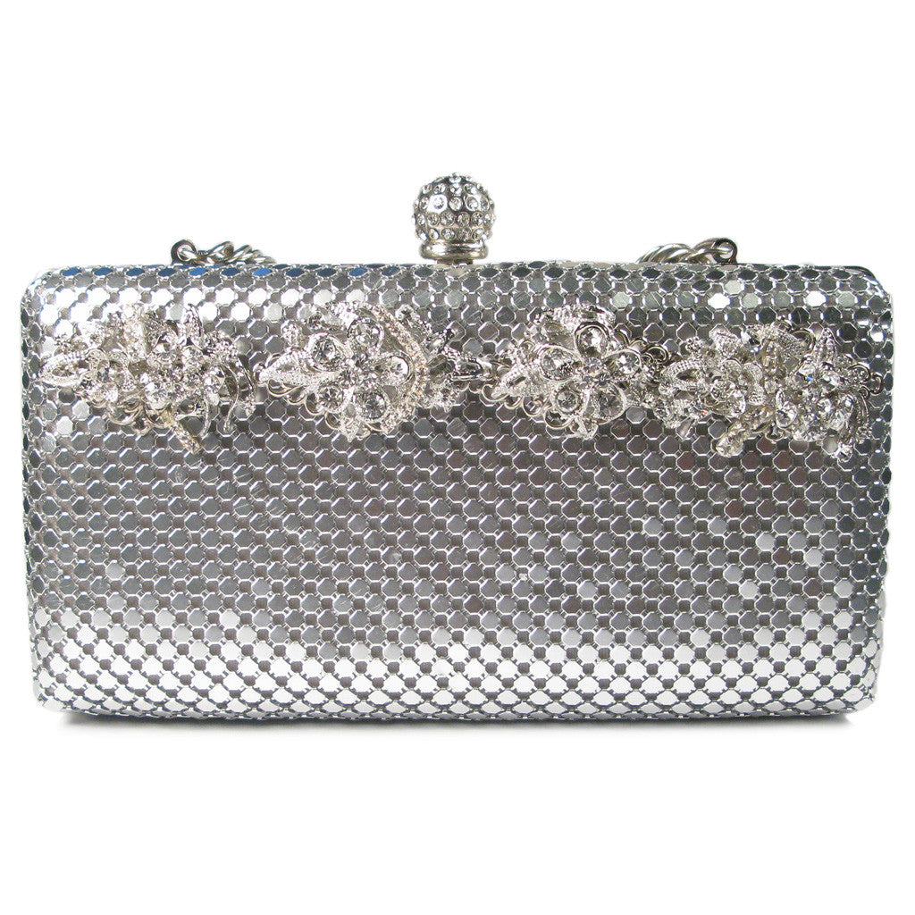 One-Of-A-Kind Couture ChainMail Bouquet Clutch