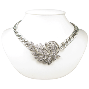 One-Of-A-Kind Nouveau Flourish Necklace