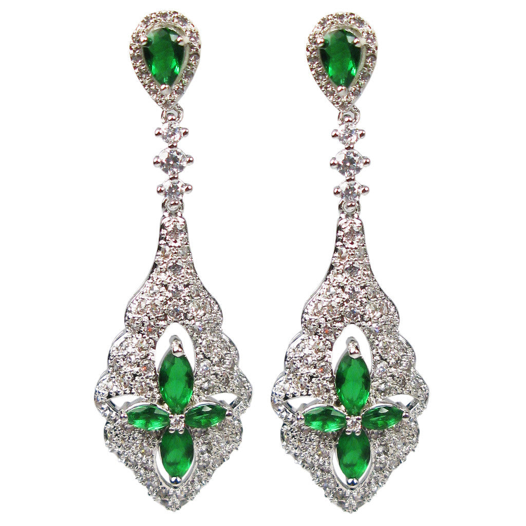 Regal Romance Pendulum Diamontage™ 3.13 Carat Earrings