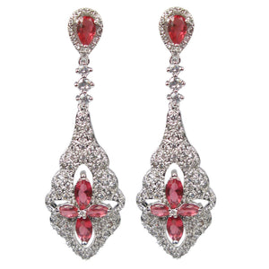 Regal Romance Pendulum Diamontage™ 3.13 Carat Earrings