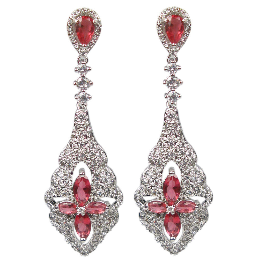Regal Romance Pendulum Diamontage™ 3.13 Carat Earrings
