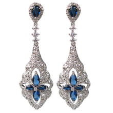 Load image into Gallery viewer, Regal Romance Pendulum Diamontage™ 3.13 Carat Earrings