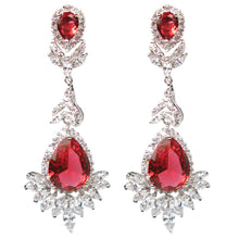 Load image into Gallery viewer, Faceted Celebration Drop Diamontage™ 27.25 Carat Earrings