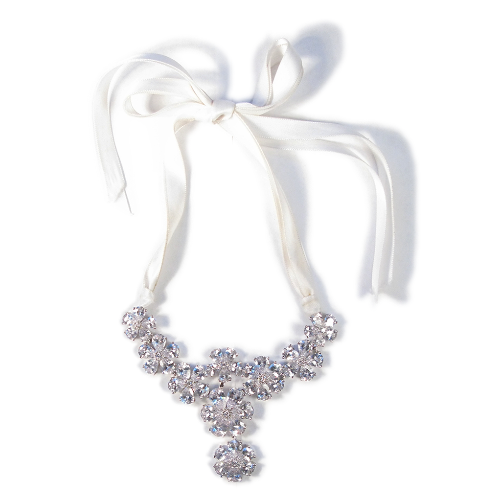 Buttercup Flower Heirloom 34.32 Carat Choker / Necklace