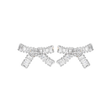 Load image into Gallery viewer, Petite Bow Diamontage™ 4.8 Carat Earrings