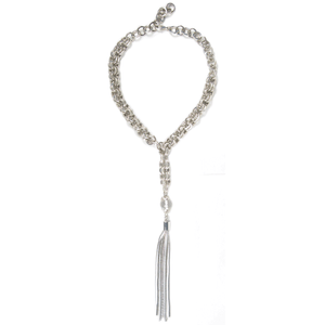 The Silver Tassel Necklace