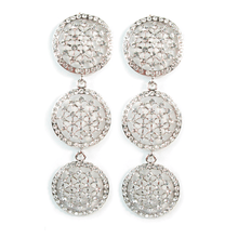 Load image into Gallery viewer, Deco Constellation Trio Earrings