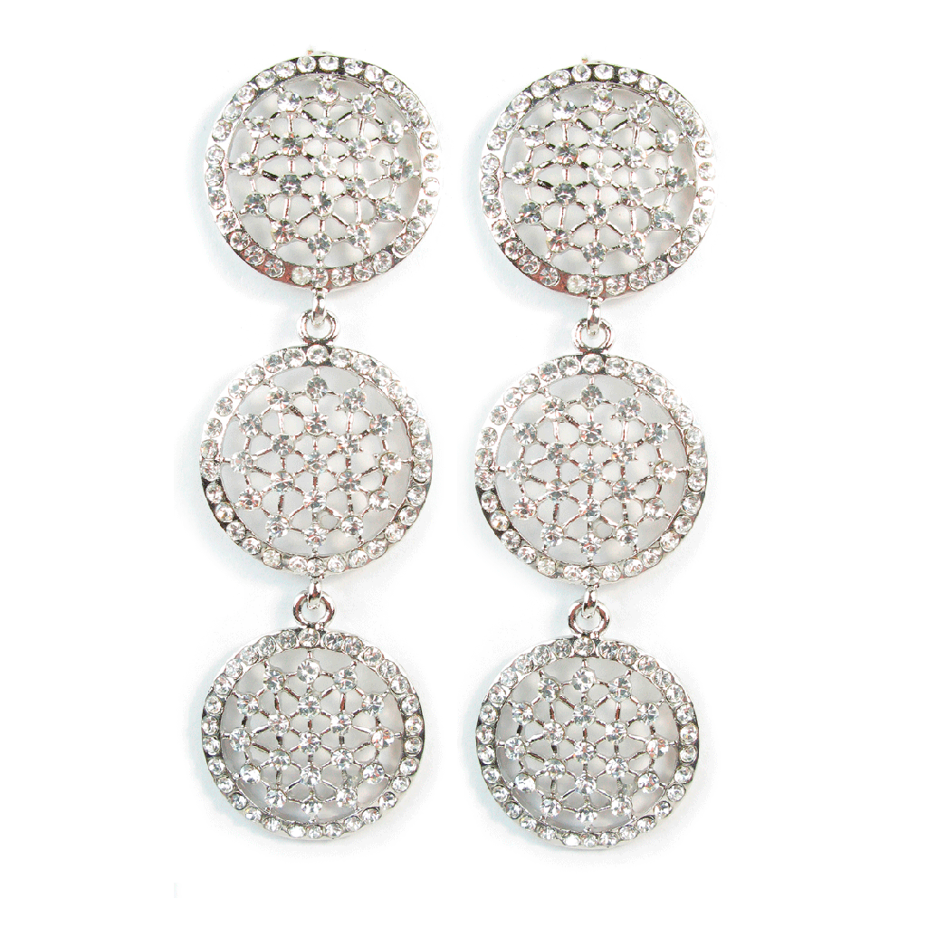 Deco Constellation Trio Earrings