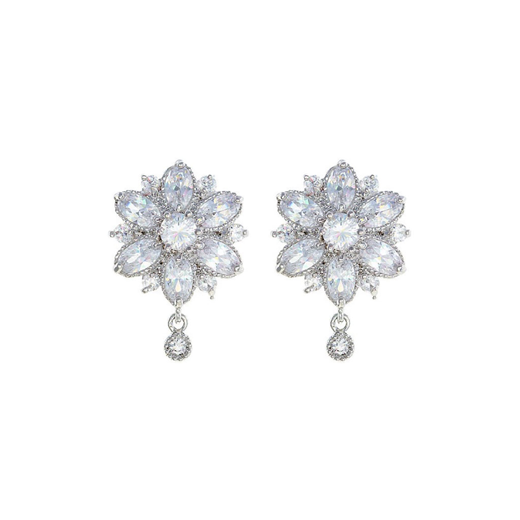 True Love's Flower Diamontage™ 7.8 Carat Earrings