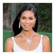 Load image into Gallery viewer, Cascading Laurel Diamontage™ 10.5 Carat Earrings