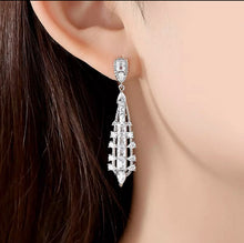 Load image into Gallery viewer, Ladder of Love Diamontage™ 3.7 Carat Earrings