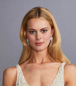 Bow Baguette Waterfall Diamontage™ 9.85 Carat Earrings