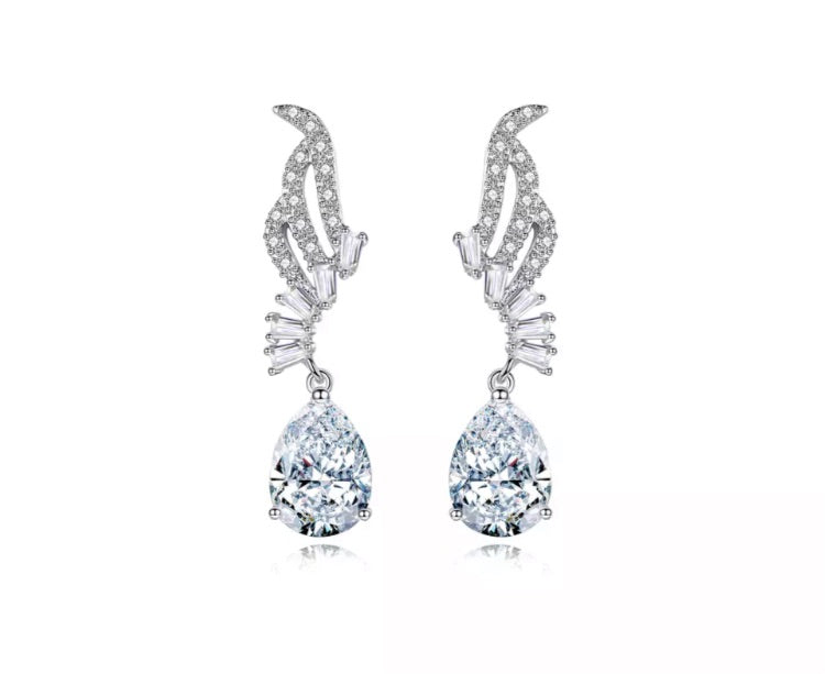 Wings of Heaven Diamontage™ 9.68 Carat Earrings