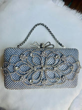 Load image into Gallery viewer, One-of-a-Kind Czech Crystal Wedding Clutch