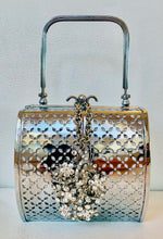 Load image into Gallery viewer, One-Of-A-Kind Vintage Petite Stainless Steel Clutch